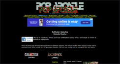 Desktop Screenshot of battlestar.popapostle.com